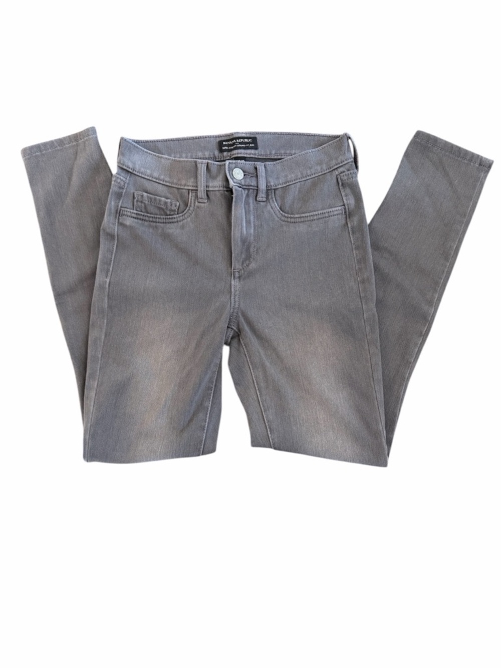 Banana Republic Gray Skinny Jeans - Women's Stretch Denim
